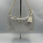 Prada Enameled Metal Triangle Re-Edition 2000